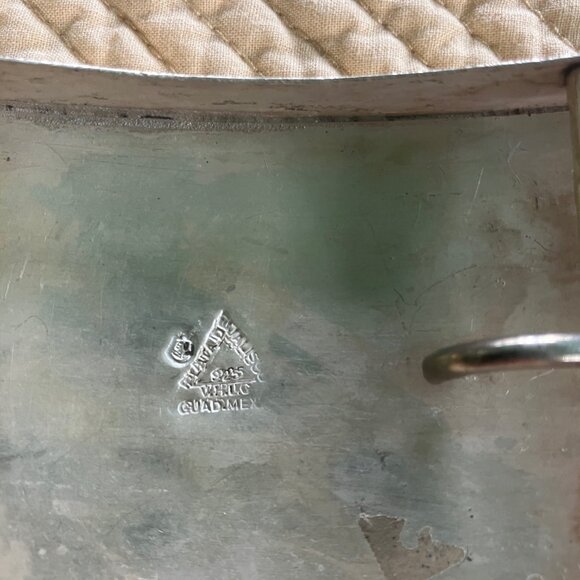 Sterling Silver & Abalone belt buckle - Picture 6 of 8